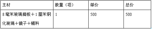 裝修預算表格效果圖7