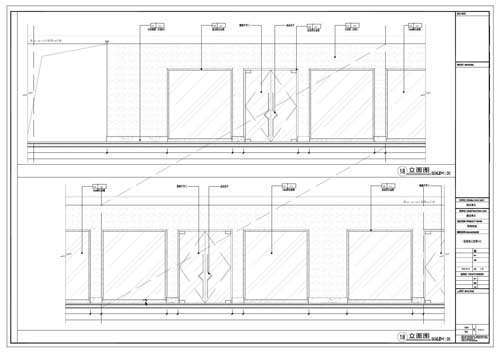 商場深化設(shè)計(jì)施工圖一層立面圖18