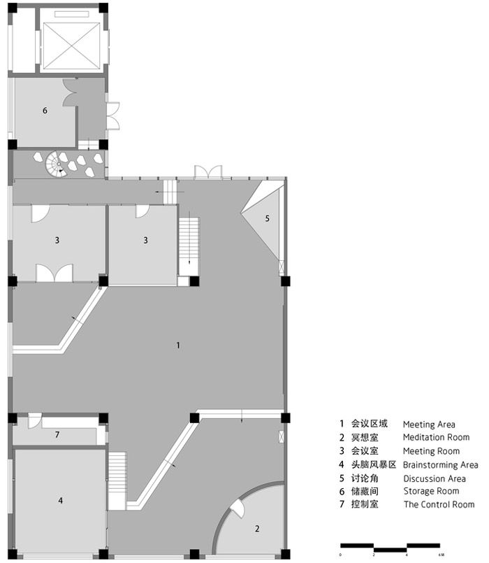 創(chuàng)想實驗室裝修設(shè)計平面圖